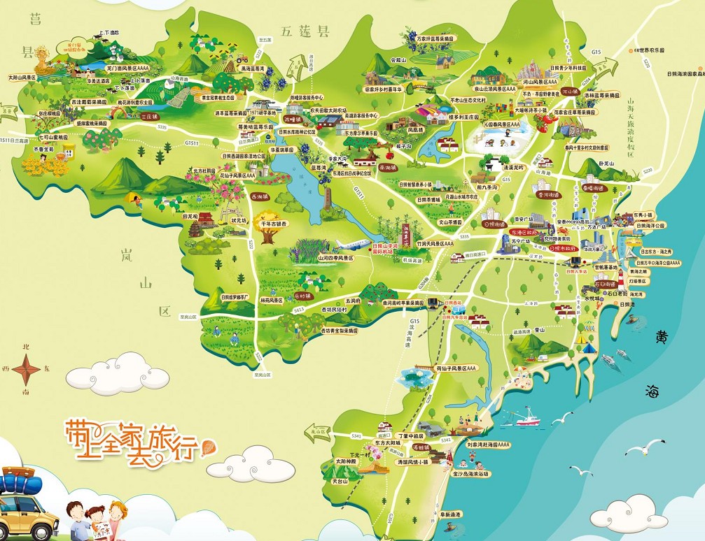 忠县景区使用手绘地图给景区能带来什么好处？